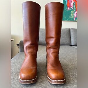 Frye Campus 14L Women's Boots 7.5 Saddle